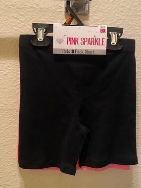 Girls' 2-Pack Biker Shorts - (Size 6X)